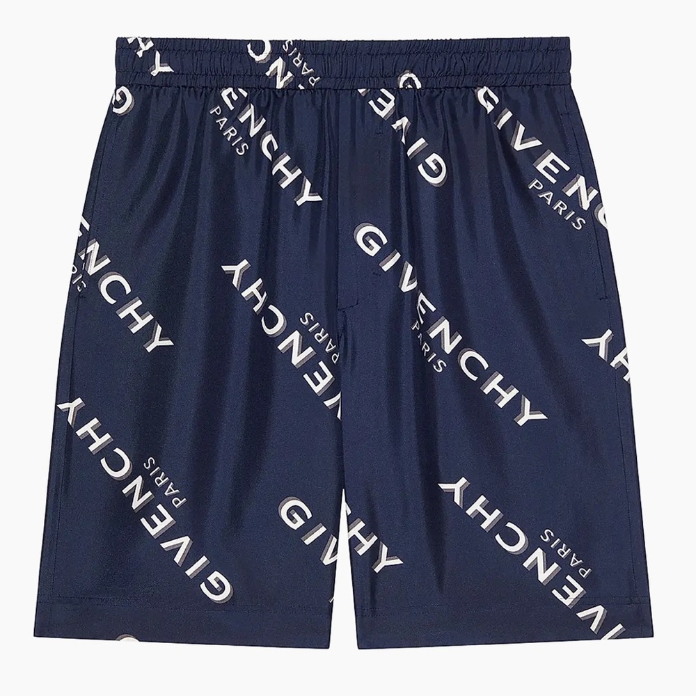 Givenchy Shadow Printed Bermuda Shorts Sz: 46 Orig: $1450 NWT